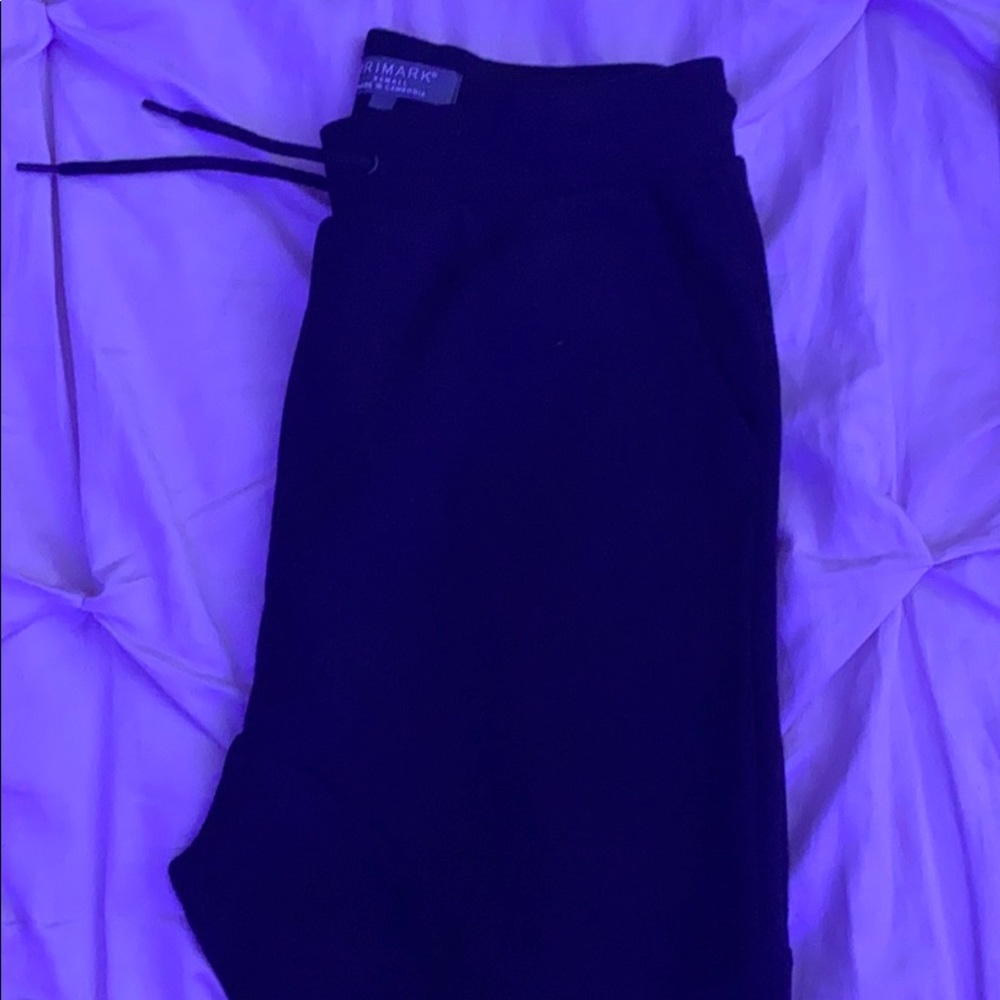 Black joggers
